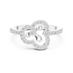 Timeless Floral Diamond Ring