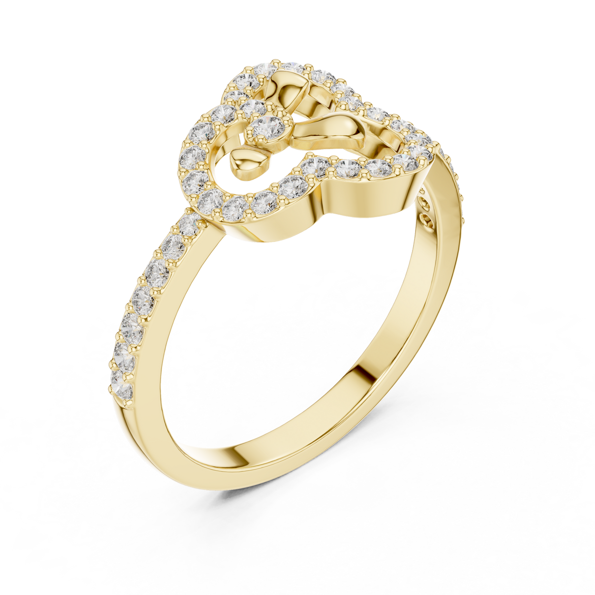 Timeless Floral Diamond Ring