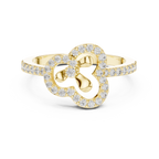 Timeless Floral Diamond Ring