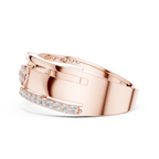Diamond Gold Ring – Bold Designer Diamond Fashion Ring