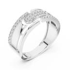 Diamond Gold Ring – Bold Designer Diamond Fashion Ring