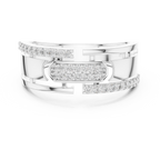 Diamond Gold Ring – Bold Designer Diamond Fashion Ring