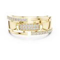 Diamond Gold Ring – Bold Designer Diamond Fashion Ring