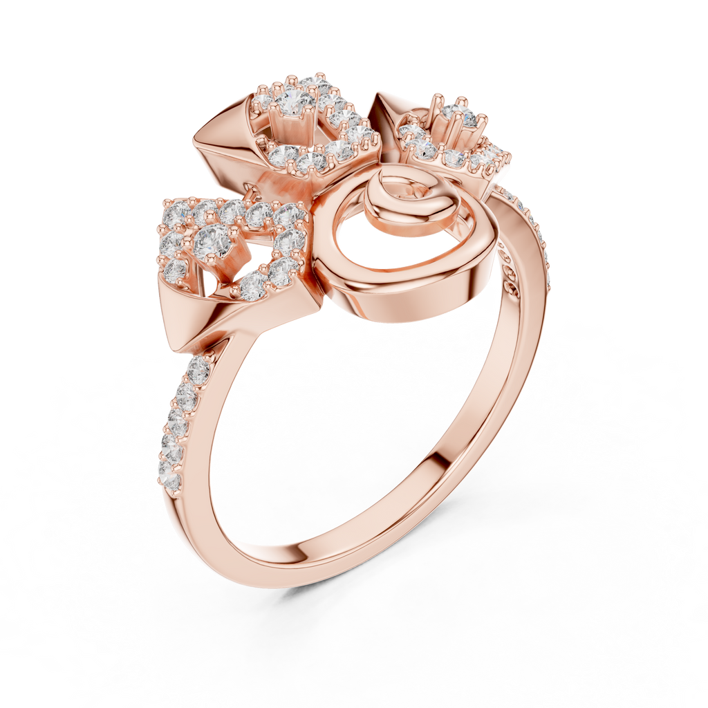 Statement Royal Gold Ring