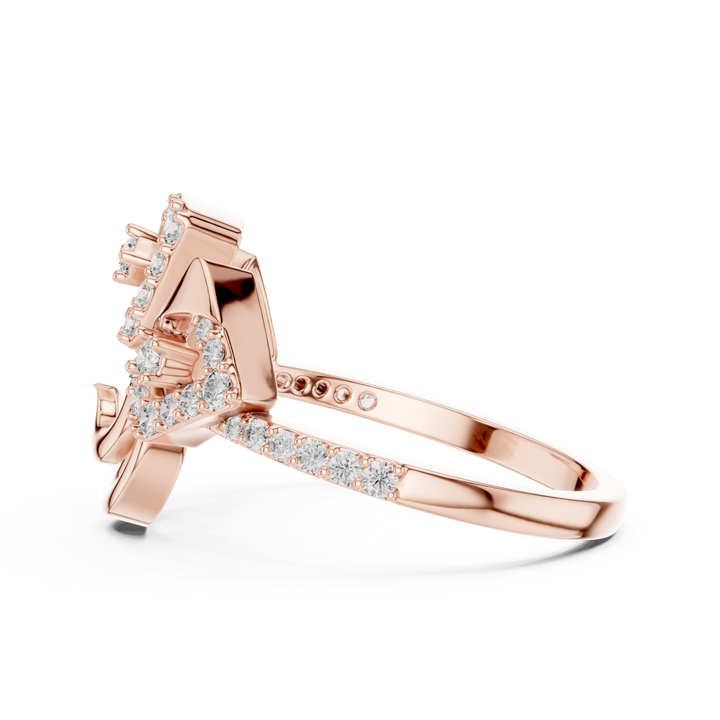 Statement Royal Gold Ring