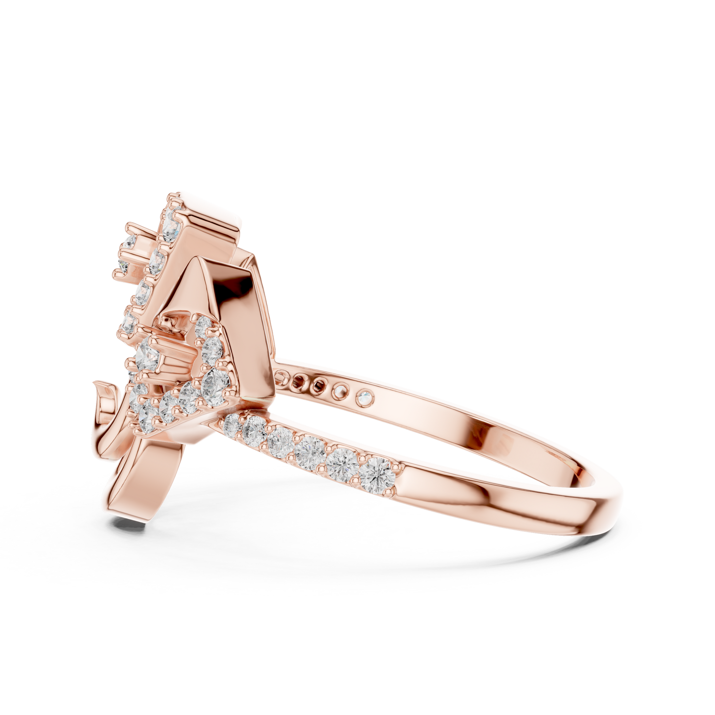 Statement Royal Gold Ring