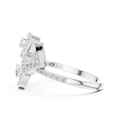 Statement Royal Gold Ring
