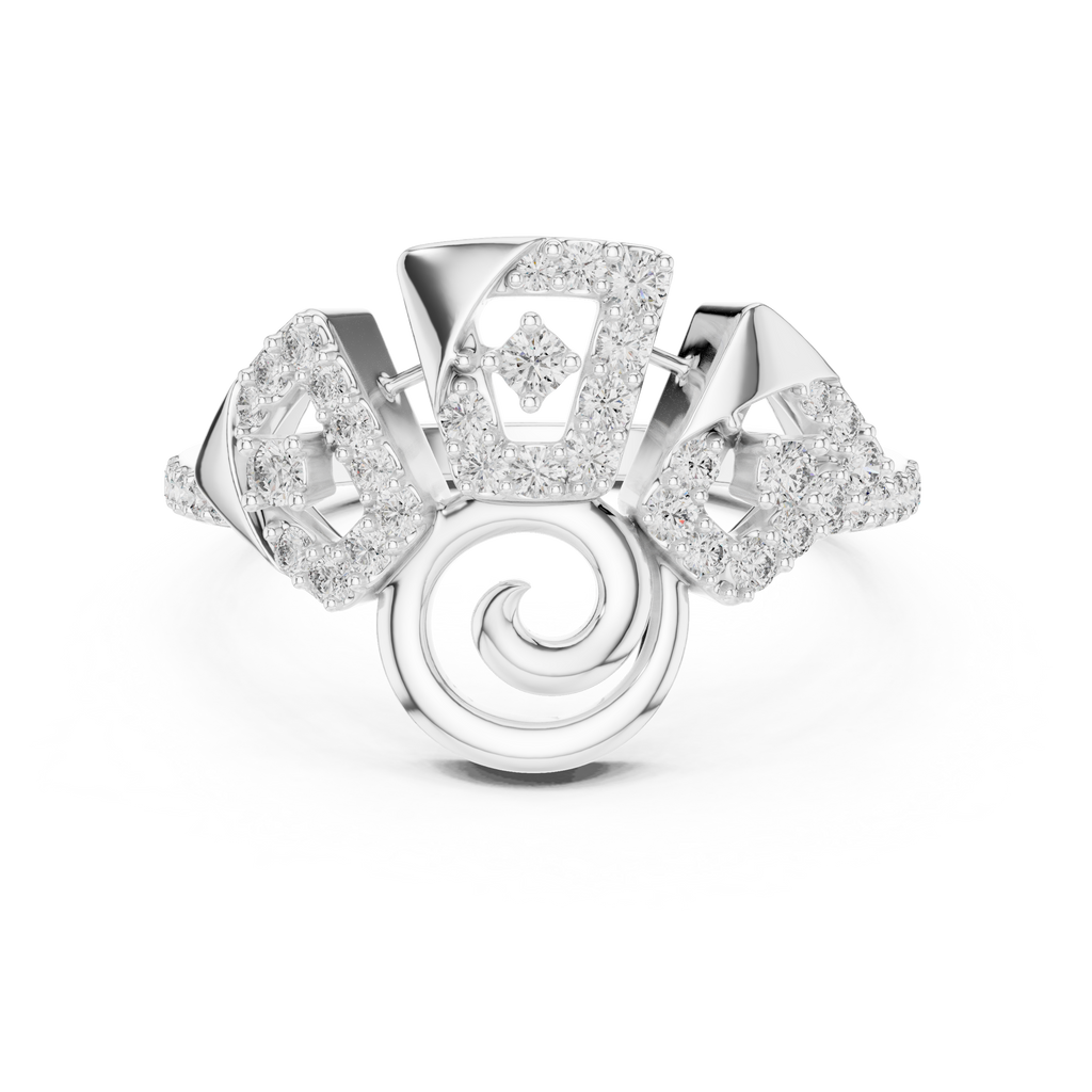Statement Royal Gold Ring