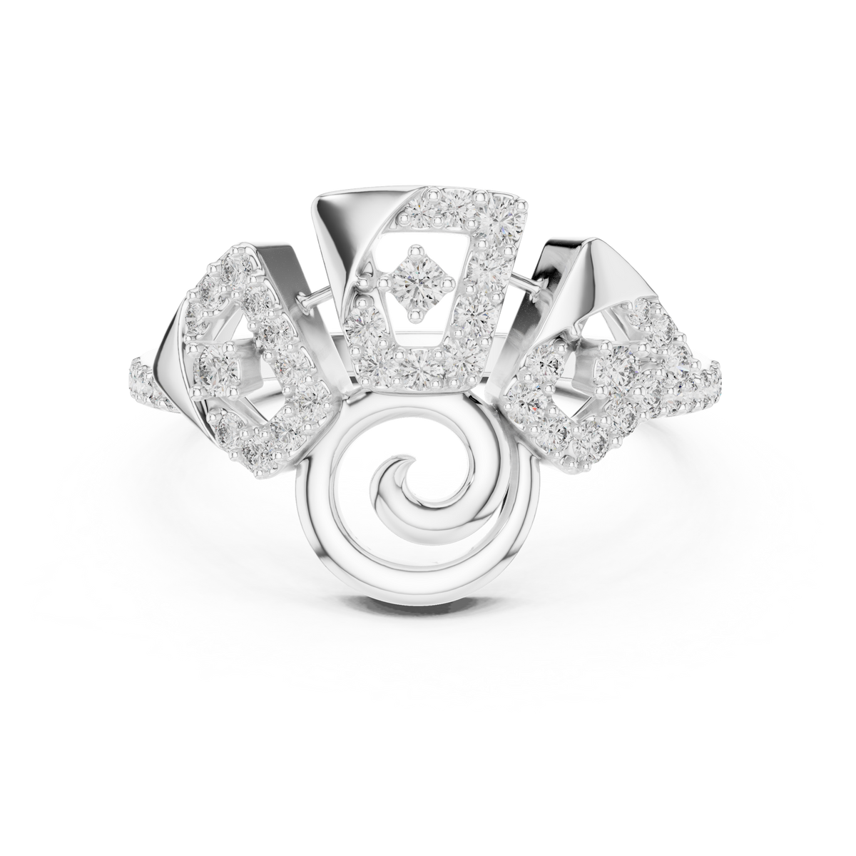 Statement Royal Gold Ring