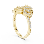 Statement Royal Gold Ring