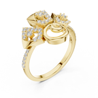 Statement Royal Gold Ring