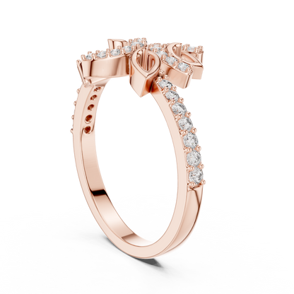 Nature Bloom Diamond Ring