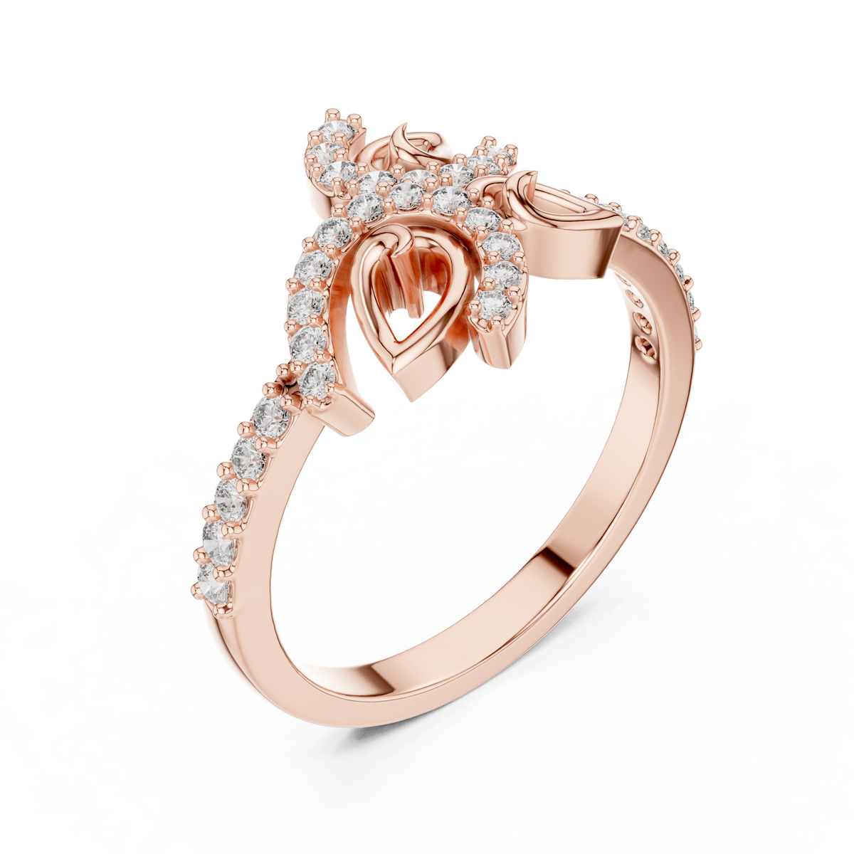 Nature Bloom Diamond Ring