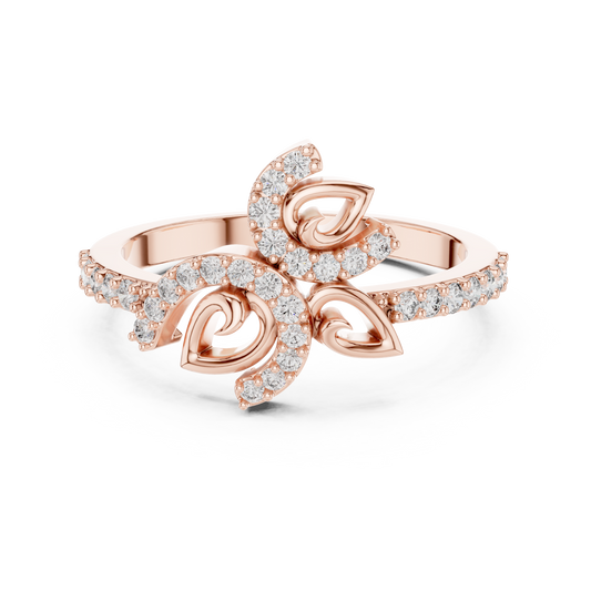 Nature Bloom Diamond Ring