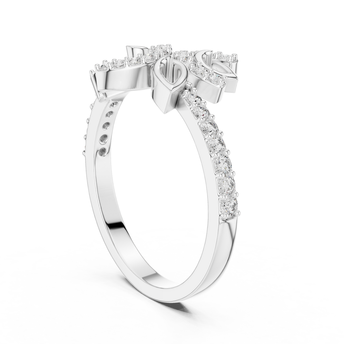 Nature Bloom Diamond Ring