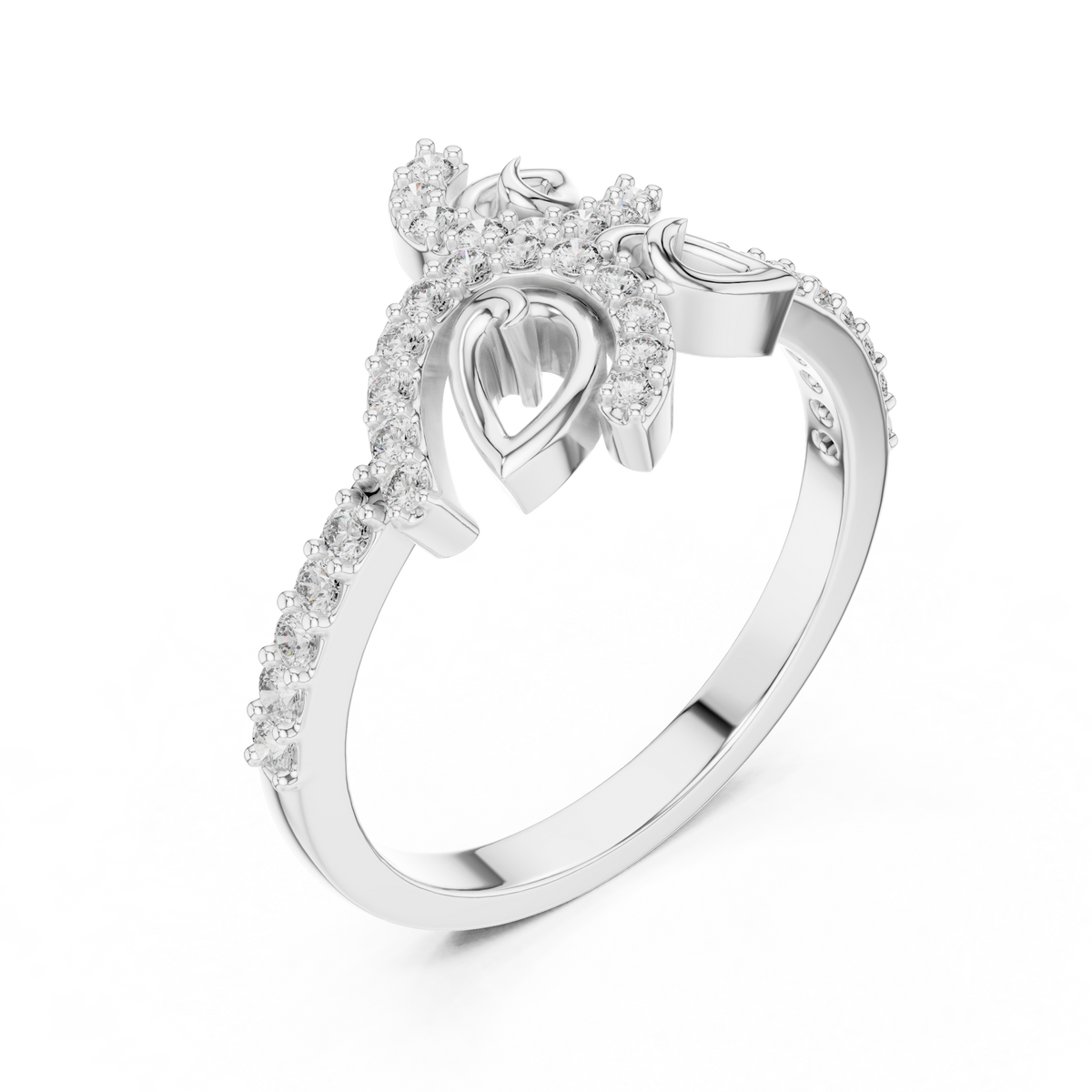 Nature Bloom Diamond Ring