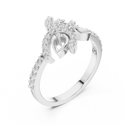 Nature Bloom Diamond Ring