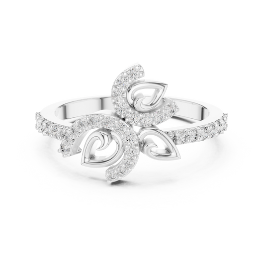 Nature Bloom Diamond Ring