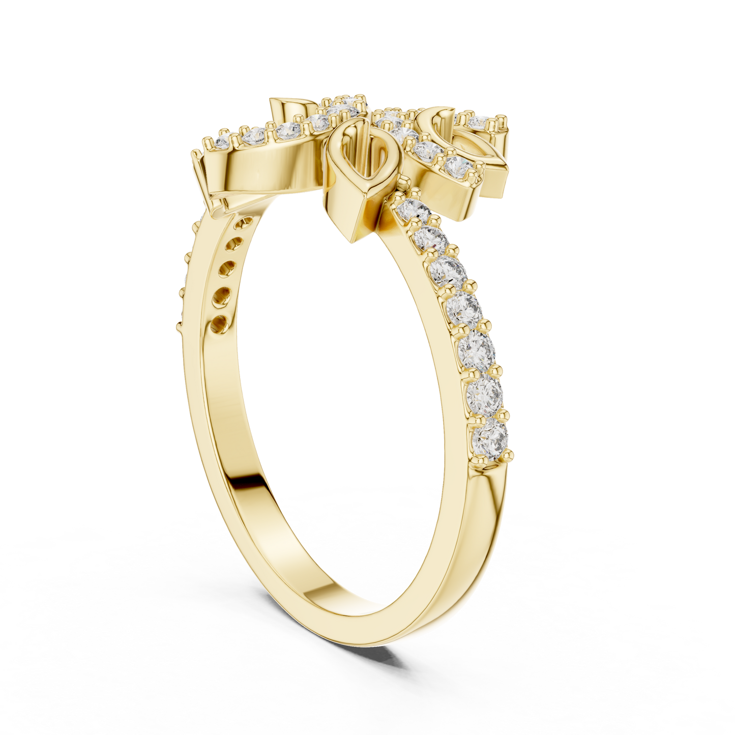 Nature Bloom Diamond Ring
