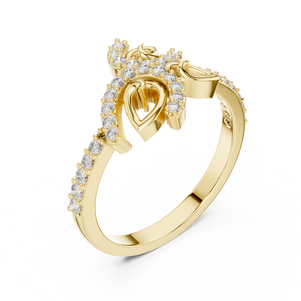 Nature Bloom Diamond Ring