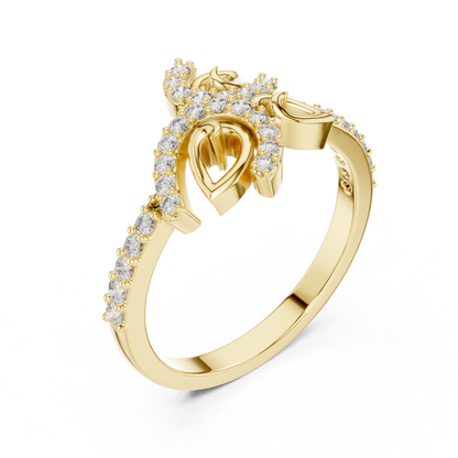 Nature Bloom Diamond Ring