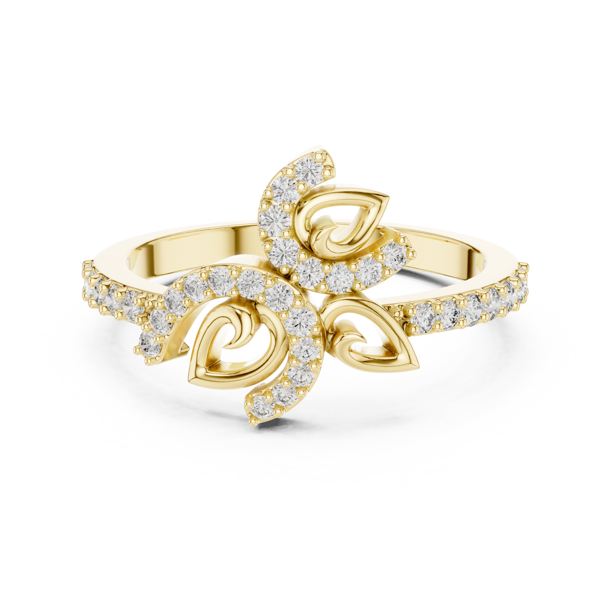 Nature Bloom Diamond Ring