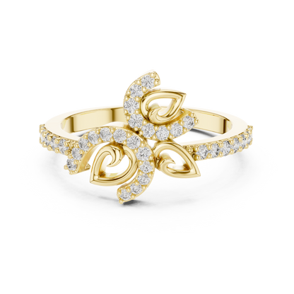 Nature Bloom Diamond Ring
