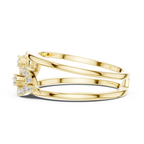 Double Band Infinity Diamond Ring