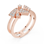 Golden Triangle Spark Ring