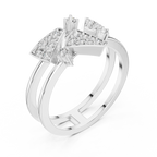 Golden Triangle Spark Ring