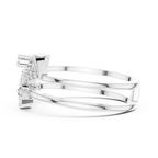 Golden Triangle Spark Ring
