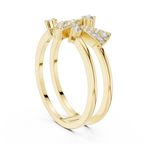 Golden Triangle Spark Ring