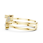 Golden Triangle Spark Ring