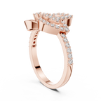 Luxe Orbit Twist Diamond Ring