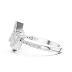Luxe Orbit Twist Diamond Ring