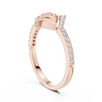 Radiant Geometry Gold Ring