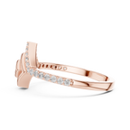 Radiant Geometry Gold Ring