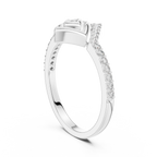 Radiant Geometry Gold Ring