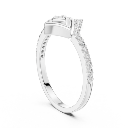 Radiant Geometry Gold Ring