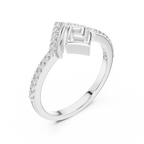 Radiant Geometry Gold Ring