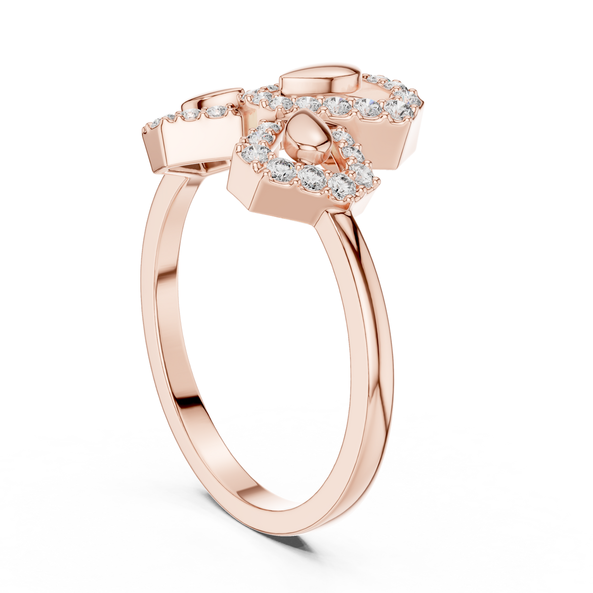 Royal Halo Bloom Ring