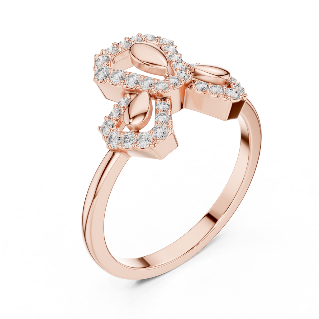 Royal Halo Bloom Ring