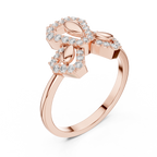 Royal Halo Bloom Ring