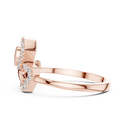 Royal Halo Bloom Ring