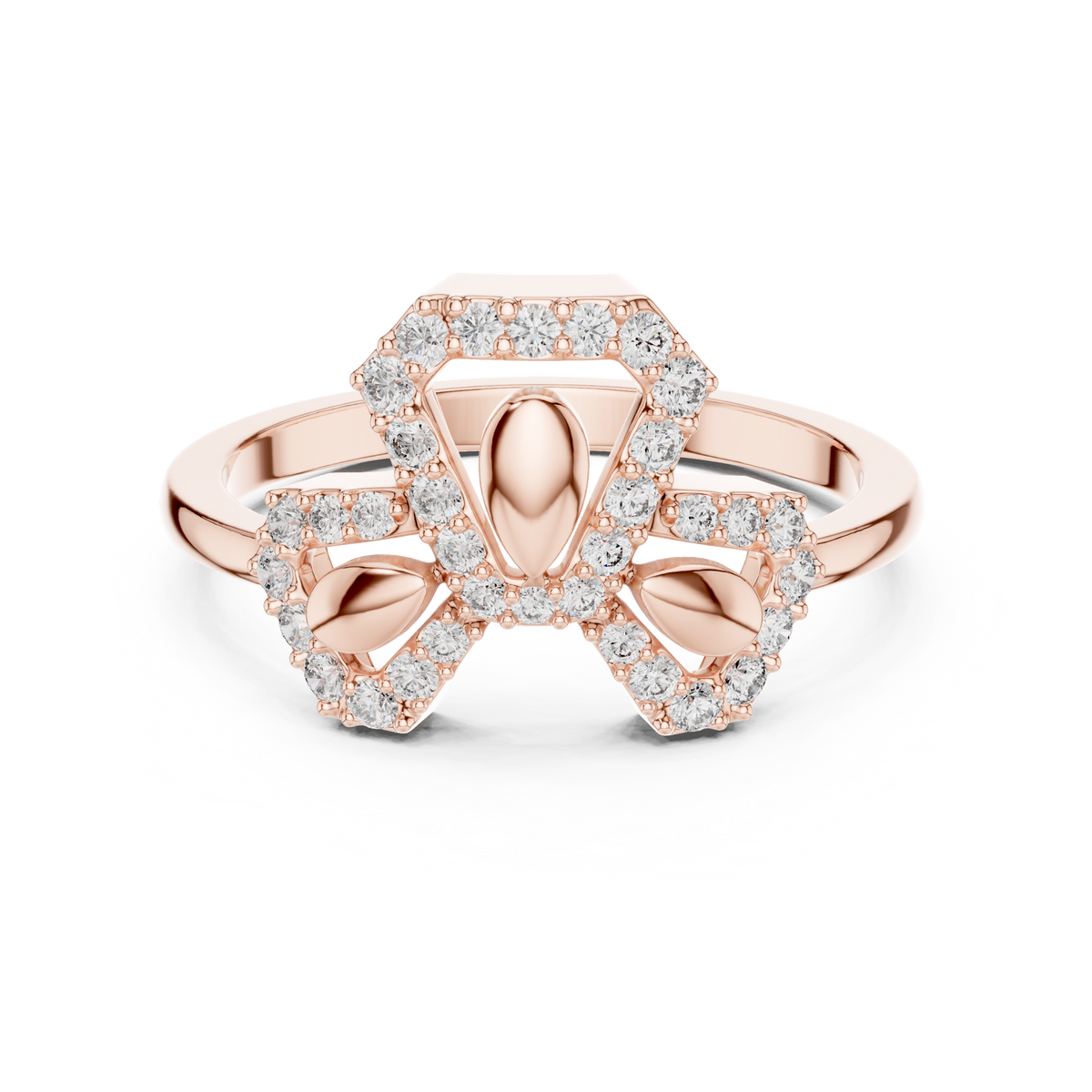 Royal Halo Bloom Ring