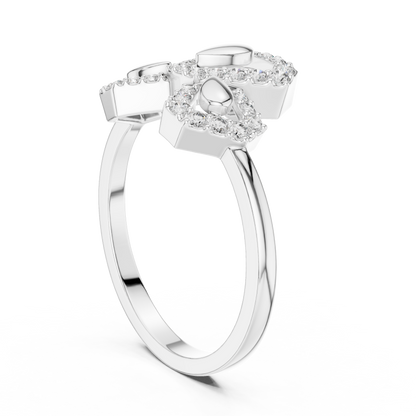 Royal Halo Bloom Ring