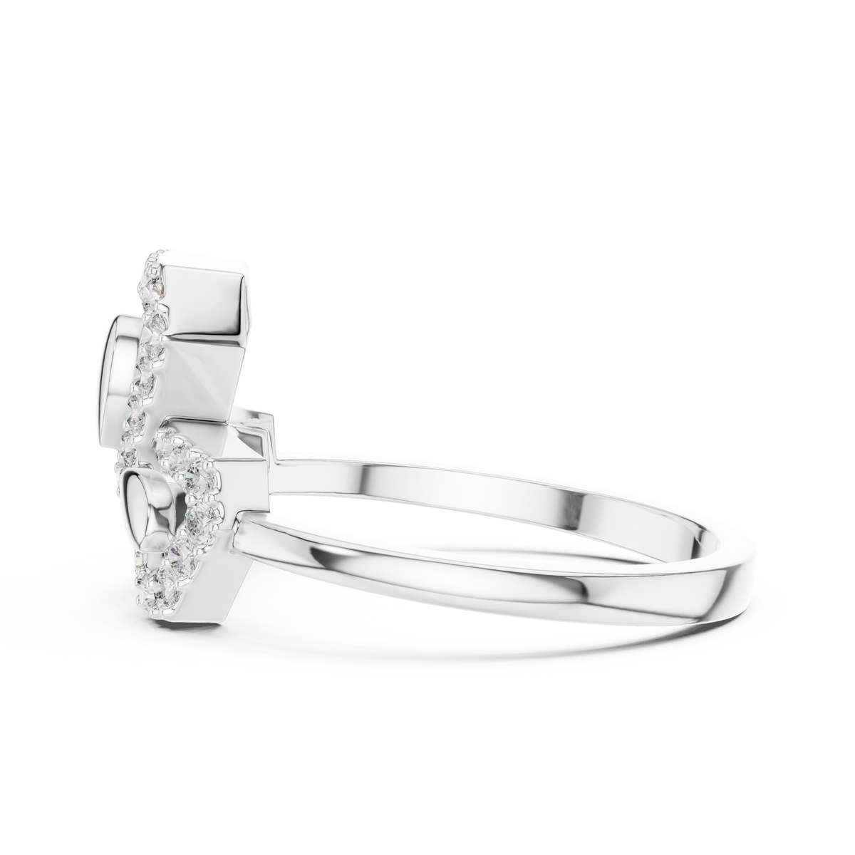 Royal Halo Bloom Ring