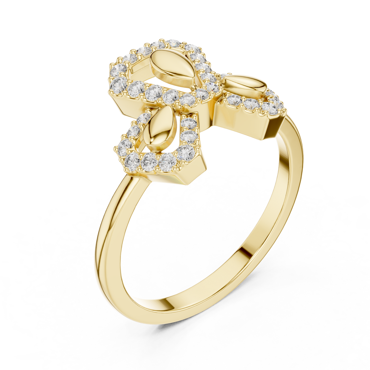 Royal Halo Bloom Ring