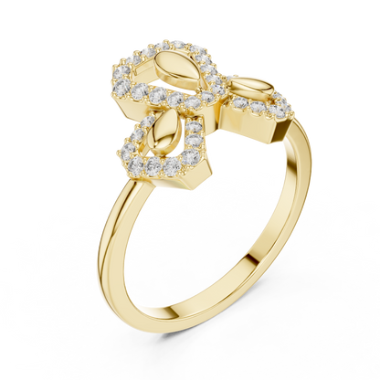 Royal Halo Bloom Ring