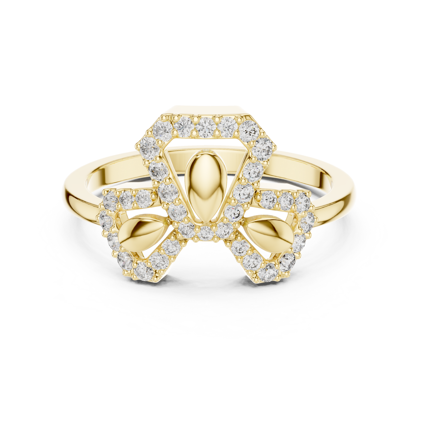 Royal Halo Bloom Ring